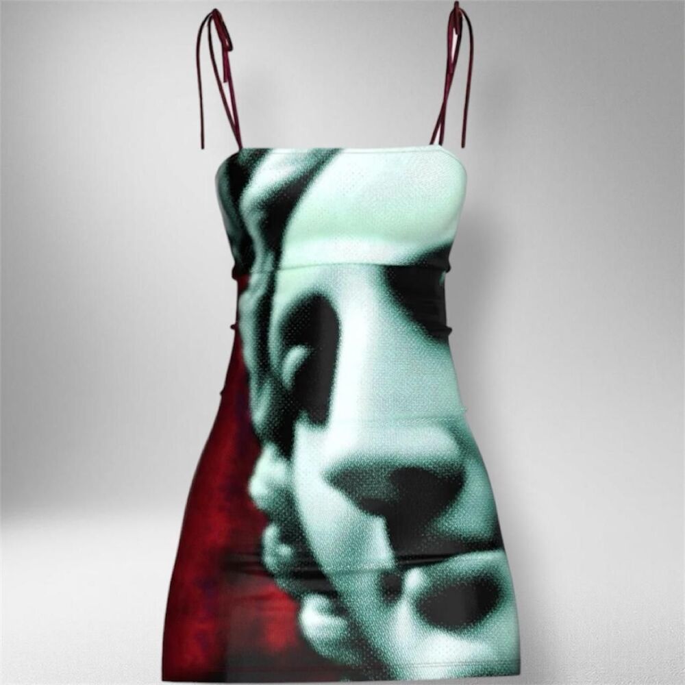 Finesse Jaya Abstract Mini Dress – Size S